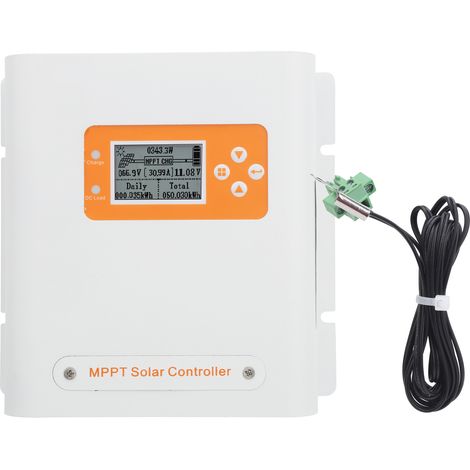 Régulateur de charge solaire MPPT 30A 12V/24V, carte contrôleur de panneau photovoltaïque, régulateur industriel pour système hors-réseau, gestionnaire de batterie, boîtier de puissance. (1/5)