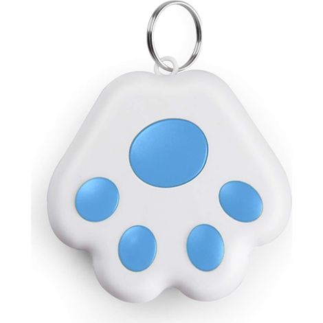 Traqueur Intelligent, traqueur Anti-Perte Bluetooth Patte de Chien Alarme Anti-Perte bidirectionnelle Selfie traqueur de Portefeuille pour Animaux de Compagnie
