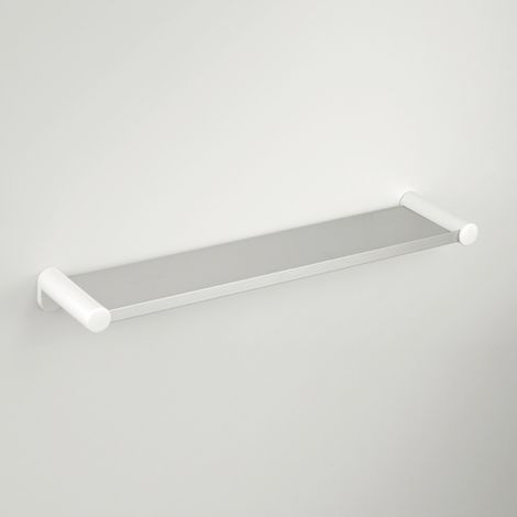 pba 01 Aluminiumablage, 140x600(635)mm mit Nylon Halterungen