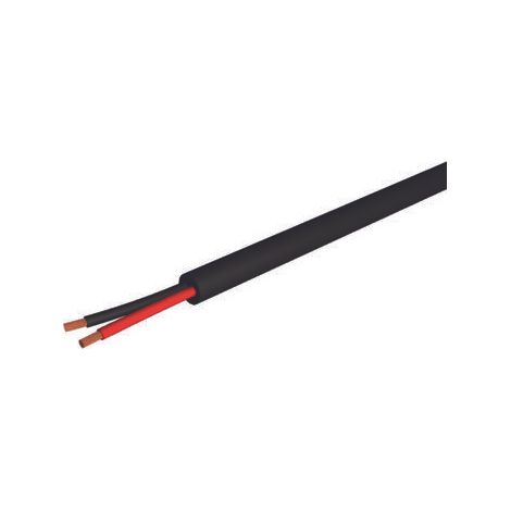 Câble audio S2Ceb-Groupe Cae 1 paire , 1,5 mm², Multiconducteur, gaine Noir ( Prix pour Bobine de 100 Mètres )