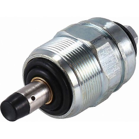 Électrovanne d'arrêt 24 V pour pompe à injection diesel, compatible avec plusieurs modèles : 096030-0080, 8029009, 81204 (pièce de rechange). (1/4)