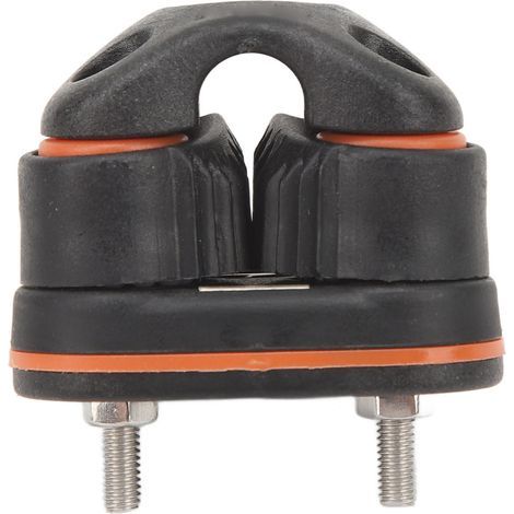 Lot de 2 taquets coinceurs à bille pour bateau et yacht, guide-câble avec boucle, pour cordage 3-12mm (1/5)