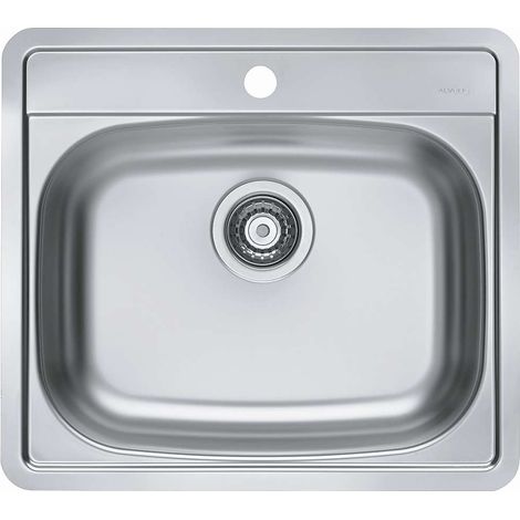 Alveus More - Lavello 56x50 cm, acciaio inox 1106813