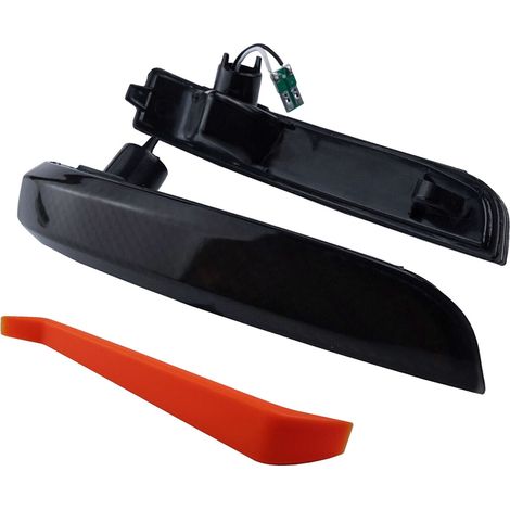 Kit Freccia Led Specchietto Retrovisore Dinamico Sequenziale Ford Kuga Escape EcoSport Lente Fume Arancione (1/2)