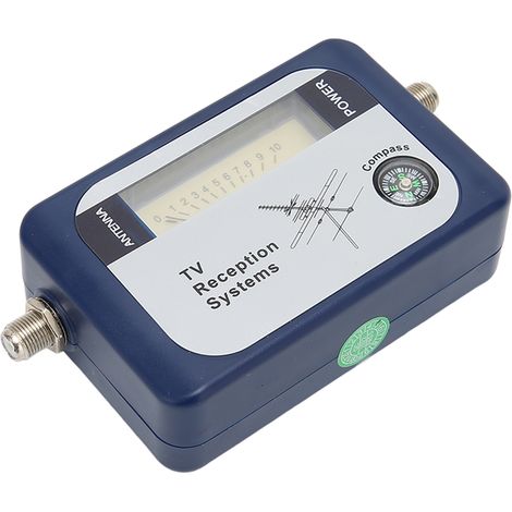 Tragbarer Satellitensignaldetektor mit integriertem digitalem ZF-Meter (1/5)