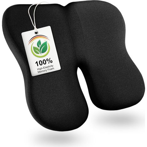 Coccyx - Ergonomic Office Chair Cushion, Memory Foam Driver Car Cushion with Opening, Suitable for Office, Gaming, Car and Wheelchair (1/5)