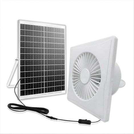 Ventilation 6 pouces haute vitesse solaire silencieux ventilateur B (1/5)