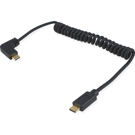 Equip Kabel USB-C 2.0 - C wink. StSt 1.00m 3A 480Mbps sw