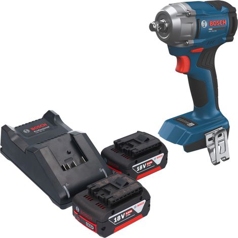 Visseuse à chocs sans fil Bosch GDS 18V-350 Professional 18 V, 350 Nm, 1/2", sans balais + 2 batteries 5,0 Ah + chargeur (1/5)