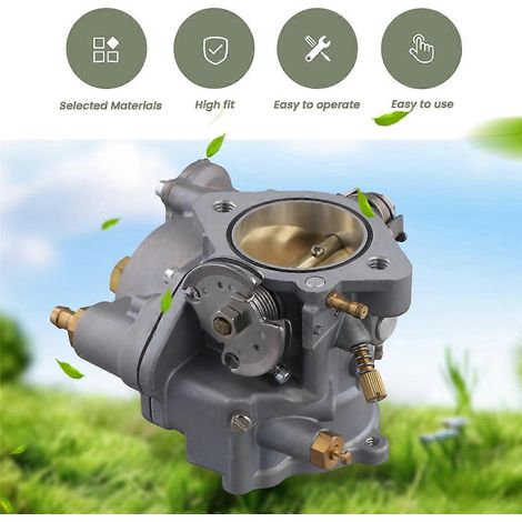 Carburateur de moto pour Big Twin Super E et SAs illustré (1/5)