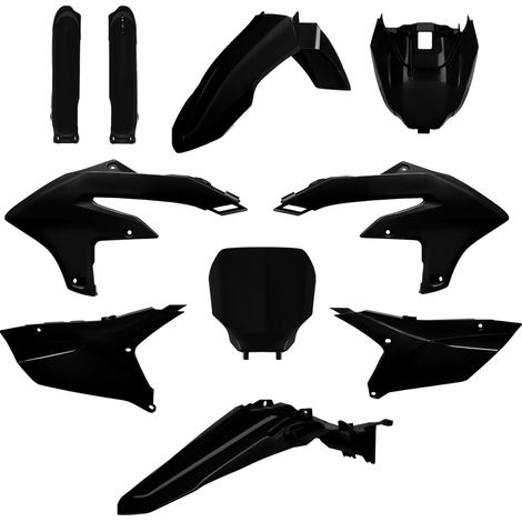 Kit di plastiche Polisport YZ YZF 250F 450F 24 25 23 nere resistenti