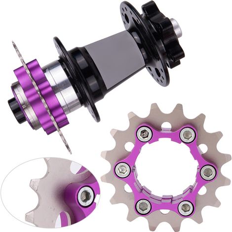 Roue libre en acier 16 dents pour vélo single speed, pièce vélo fixie (1/4)