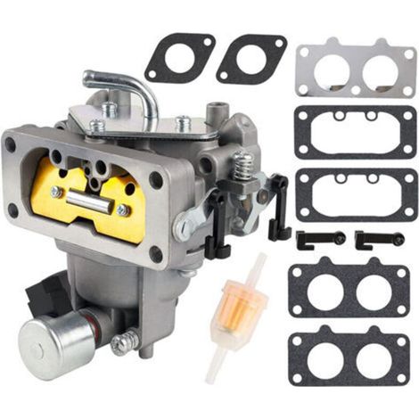 Carburateur 15004-1010 pour Kawasaki FH641V FH661V FH721V FX850V 22 HP Moteur, remplace 15004-7024 15004-0757 15004-1005 15004-0763, avec Joints, Filtre à Carburant