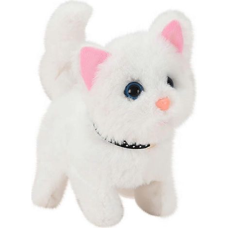 Chat robot en peluche, chat interactif, marche, aboie et remue la queue, animal de compagnie électronique, Rob (1/5)