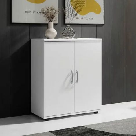 MERCATONE GERMANVOX da oltre 40 anni arreda la tua casa Mobile Multiuso Lilly Bianco, 2 Ante, 60x30x70 cm