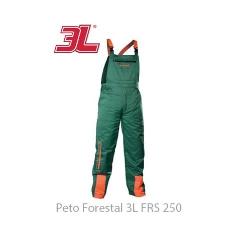 3L Pantalón Peto Forestal FRS 250 - Anticorte Clase 1 LL