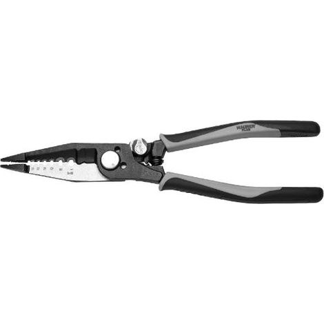 PINZA MULTIFUNZIONE SPELLACAVI X ELETTRICISTI MAURER PLUS 200MM