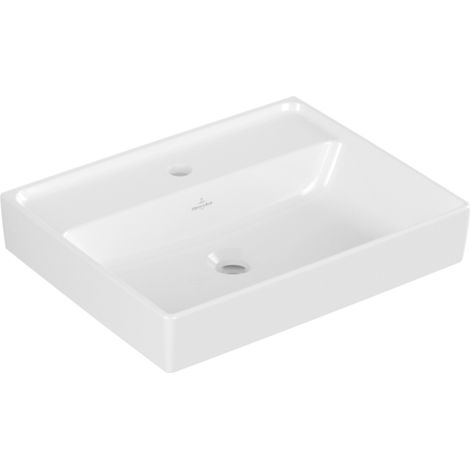 Villeroy & Boch Collaro lavamanos, 1 agujero para grifo, sin (1/4)