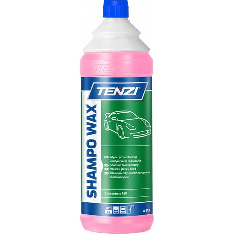 Shampoing cire pour voiture avec cire de carnauba, 1 L (1/4)
