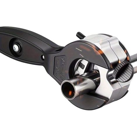 Coupe-tuyau à cliquet robuste, 1/4" à 7/8" (8 mm-29 mm) réglable, rotation à 360 °, outil de coupe pour tuyaux en acier inoxydable, PPR PE tube de plomberie (1/5)