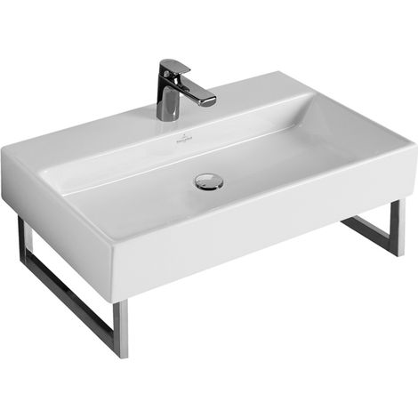 Villeroy & Boch Memento - Handtuchhalter, 420x140 mm, Edelstahl 874942D7 (1/5)