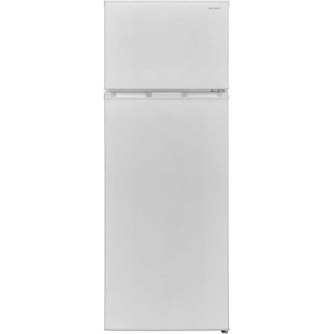 Réfrigérateur combiné 54cm 213l nanofrost - Sharp - SJFTB01ITXWD (1/3)