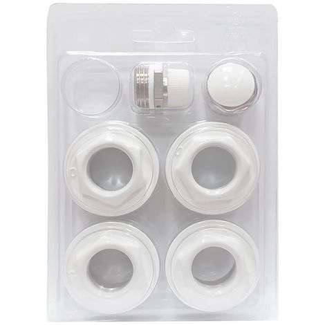 KIT ACCESSORI PER RADIATORI Ø 1' x attacco 3/8'
