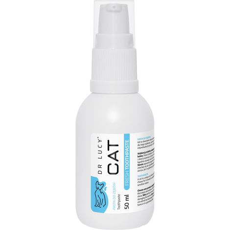 Dr lucy - cat fresh toothpaste 50 ml pasta dentícula para gatos