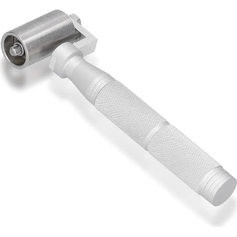 Rouleau de Pression Acier Inoxydable, 40 Mm Rouleau de Couture de Papier Peint, Couture Plat Joint Papier Peint Bordure Outil Roulette Tapissier Antidérapant pour Joint Bord Décoration Maison (1/5)