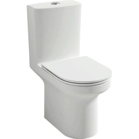 WC de pie sin brida JACOB DELAFON Elite + asiento (1/5)