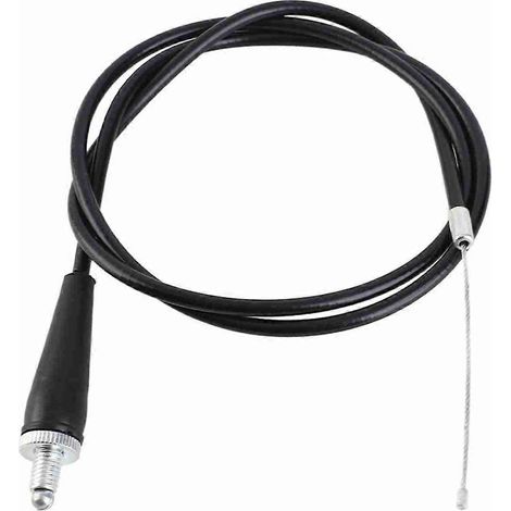 110cm M8 Câble d'accélérateur droit pour moto, ligne de gaz pour Pit Bike, Dirt Bike, Trail, Motocross, pièce de rechange universelle motocyclette. (1/4)