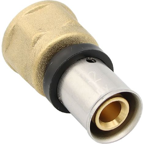 Pressfitting Übergang 16x2 mm - 1/2 Zoll IG TH Kontur Verbundrohr