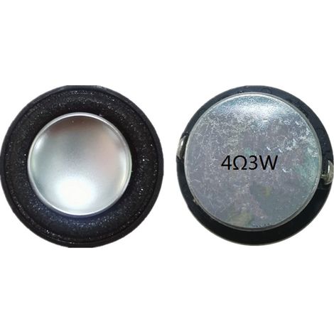 Un haut-parleur large bande de 28 mm (1 pouce) et un mini-haut-parleur Bluetooth rond de 28 mm (1 pouce) sont disponibles en stock.