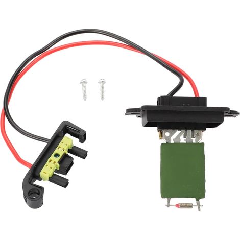 Résistance De Soufflante Hvac 07-11 Matériel Métal ABS Couleur Noir Référence OE 7701067951 (1/5)