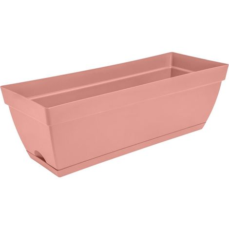 Florus Paris Balcony Trough 50 Soft Pink Fioriera Rettangolare