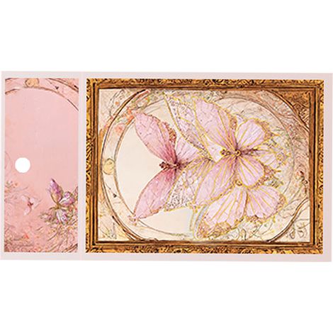 Autocollants papillons à paillettes style rétro, autocollants papillons laser pour scrapbooking et carnets de notes (1/5)