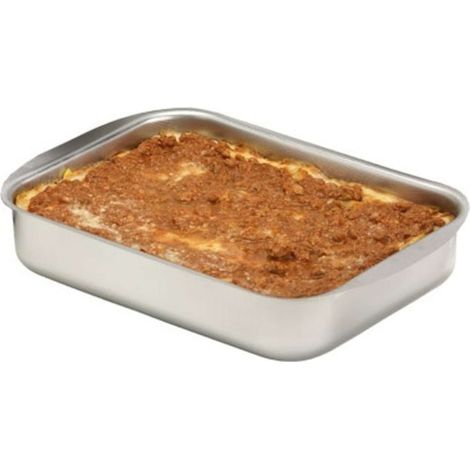 Frabosk Forno mania, teglia cm 30X22 in acciaio 18/10 antiaderente senza teflon