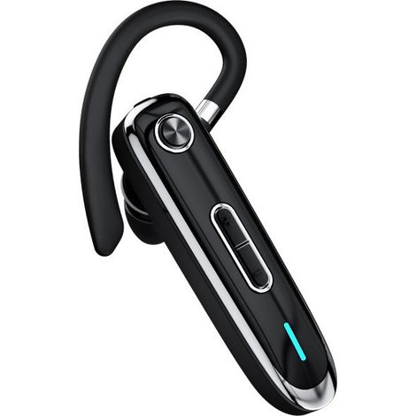 Slant in Ear Business Bluetooth Casques tournants Earhook Qualcomm Chips Notification entrante Une étape Deux hommes de téléphone cellulaire universel