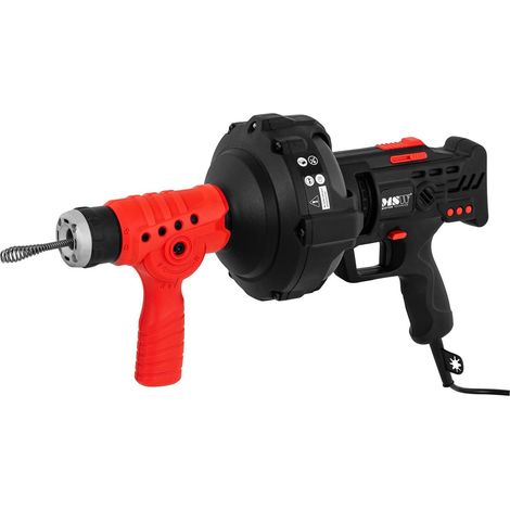 Elektrischer Spiralbohrer zum Reinigen von Abflussrohren, 240 W, Länge 7,5 m, Durchmesser 15 mm (1/6)