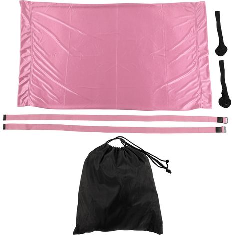 Hamac de yoga pour la maison, idéal pour l'équilibre sur les mains et les jambes écartées. Hamac aérien élastique portable et extensible pour l'entraînement à domicile (rose). (1/5)