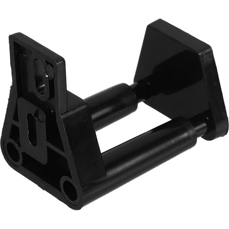 Guide de sol pour porte coulissante POM, noir, 3 Cm (1/5)