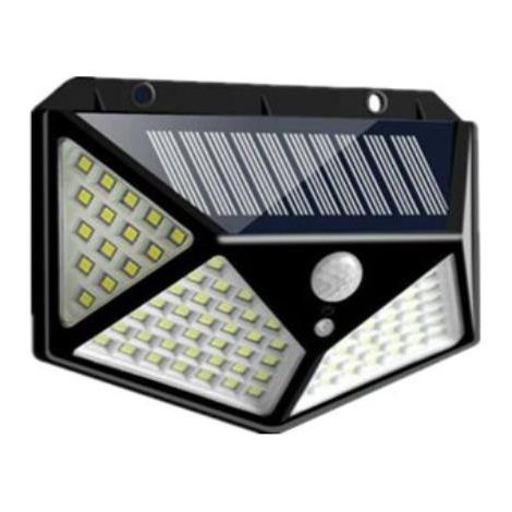 Lampe solaire 100LED IP65 étanche extérieur (1/4)