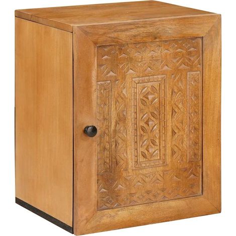 Gabinete de Baño con puerta Marrón claro 38 x 33.5 x 160 cm vidaXL
