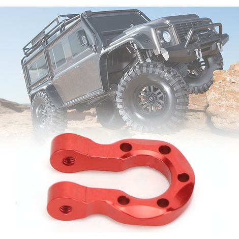 Crochet de Remorque en Métal avec Vis pour Modèles RC 1/10 TRX-4 SCX10, Accessoires de Remorquage (1/5)