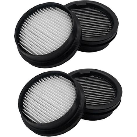 Lot de 4 filtres pour aspirateurs Roborock A10 Ultra/A10 UltraE/Dyad Pro Combo (1/5)
