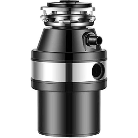 TritaRifiuti Dissipatore ZeroTrash 1 / 2HP Continuous Feed Home cucina avanzi con spina 2600 RPM 560W 1400ML (1/5)