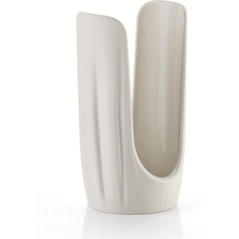 Portarotolo universale Roll&Tear colore bianco ⌀ 17 x H 30,4 cm (1/3)