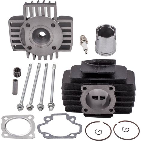 60CC BIG BORE KIT CYLINDER PISTON GASKET HEAD TOP END per YAMAHA PW50 1981-2009 (1/5)