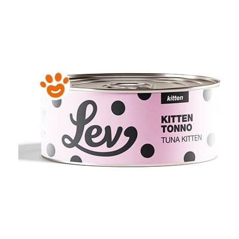 Lev Cat Kitten Tonno - Lattina 140 Gr -