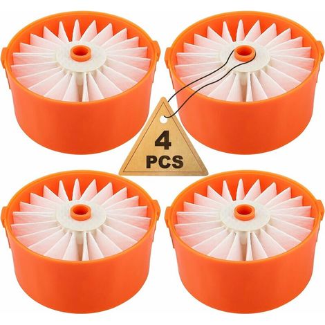 Lot de 4 filtres pour aspirateur sans fil Black + Decker BSV2020G (1/5)